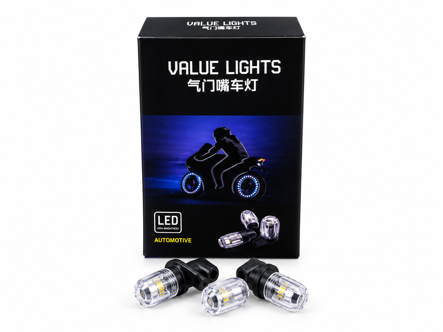 سر والف شارژی LED مخصوص خودرو موتور و دوچرخه