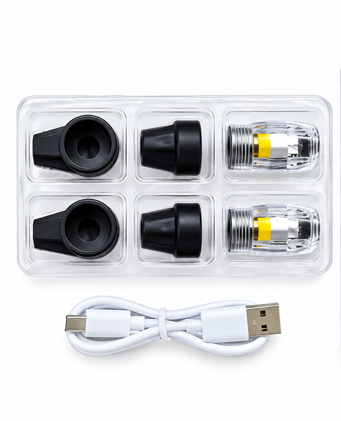 سر والف شارژی LED مخصوص خودرو موتور و دوچرخه